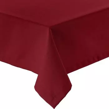 Скатерть Erwin Mller 161451-S22, 130x1x170 см цвет weinrot