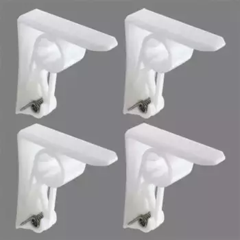 Скатерть Good Life «Ива», (комплект, 4 шт.), настольная клипса, белый