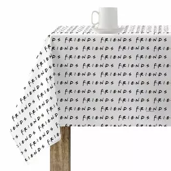 Скатерть грязеотталкивающая Belum Friends White 300 x 140 см