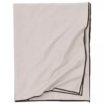 Скатерть H&amp;M Home Cotton Sateen, светло-бежевый
