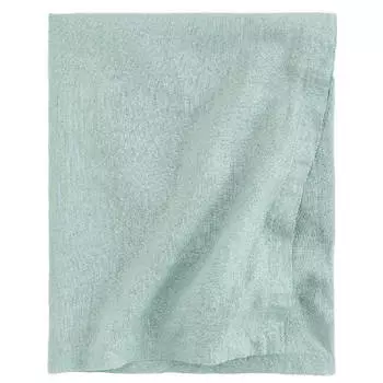 Скатерть H&amp;M Home Washed Linen, мятно-зеленый