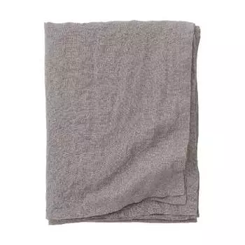 Скатерть H&M Home Washed Linen, серый