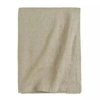 Скатерть H&amp;M Home Washed Linen, светлый хаки