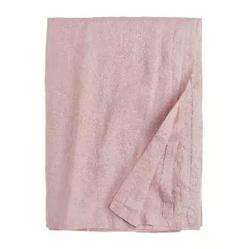 Скатерть H&amp;M Home Washed Linen, светлый розово-бежевый