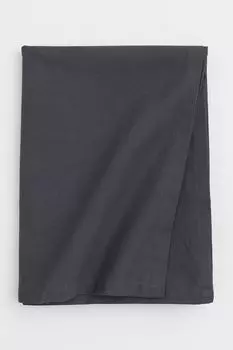 Скатерть H&M Home Cotton, темно-серый