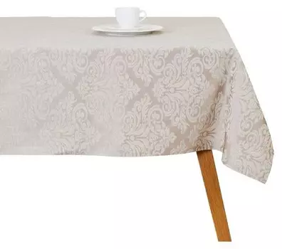 Скатерть home & you Cotini, 130x1x180 см цвет mittleres beige