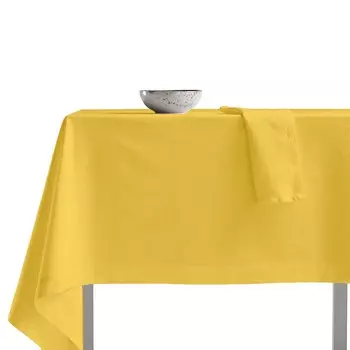 Скатерть из чистого хлопка, без глажки - Cales Lisola Stone, золото