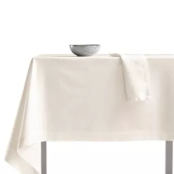 Скатерть из чистого хлопка, без глажки - Cales Lisola Stone, слоновая кость