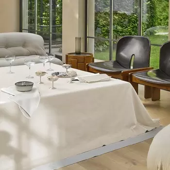 Скатерть из чистого хлопка - всегда Fazzini, слоновая кость