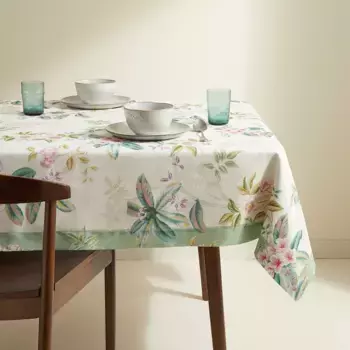 Скатерть из хлопка и льна Danae El Corte Ingls, белый