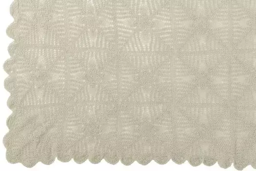 Скатерть J-LINE Coup de Foudre, 135x200x135 см, коричневый