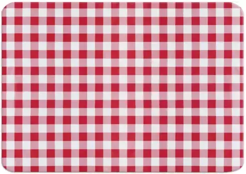 Скатерть Maximex, (1 шт.), вырезанная по размеру, устойчивая к атмосферным воздействиям, 140х180 см Maximex , красный/белый