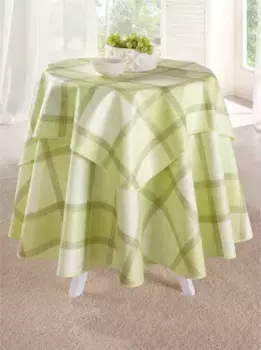 Скатерть около 140 см, зеленый