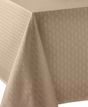 Скатерть Olivia из полиэстера, 60 x 140 дюймов Lenox, бежевый