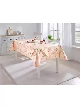 Скатерть овал 140х190 см, цвет ros