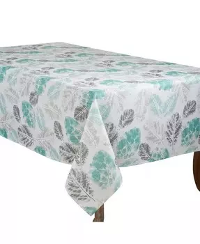 Скатерть с принтом листьев Saro Lifestyle, зеленый