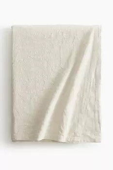 Скатерть с жаккардовым узором H&M, 140x240 см, бежевый