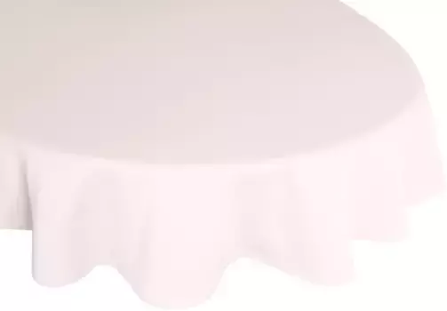 Скатерть вирт "NEWBURY", круглая Wirth 160 см, белый