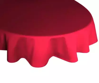 Скатерть-вирт "Westport", (1 шт.), производство Германия, жаккардовая декоративная ткань, узор в виде листьев, проста в уходе Wirth 190х130 см, красный