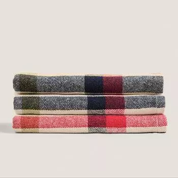 Скатерть Zara Home Check Cotton