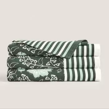 Скатерть Zara Home Floral Cotton