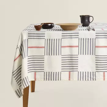 Скатерть Zara Home Printed Linen