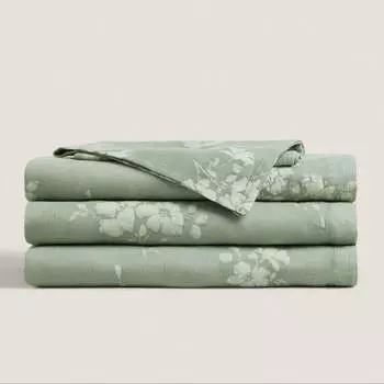 Скатерть Zara Home Washed Cotton Flora