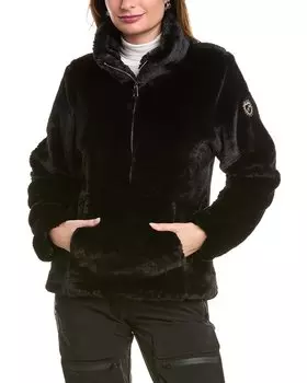 SKEA Village Пуловер с застежкой-молнией 1/2, черный