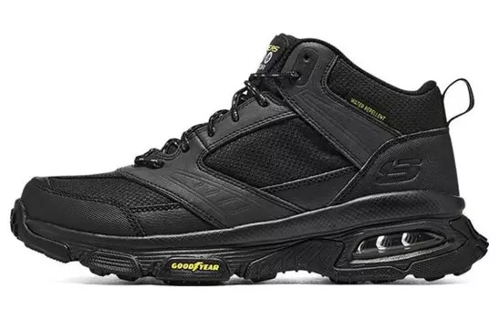 SKECH-AIR Кроссовки мужские высокие черные Skechers
