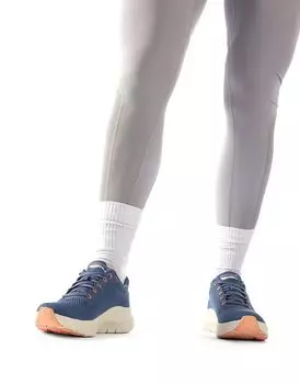 Skechers Arch fit 2.0 - кроссовки высшей лиги синего цвета