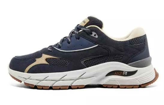 Skechers Arch Fit Lifestyle Shoes Men Low-top Navy