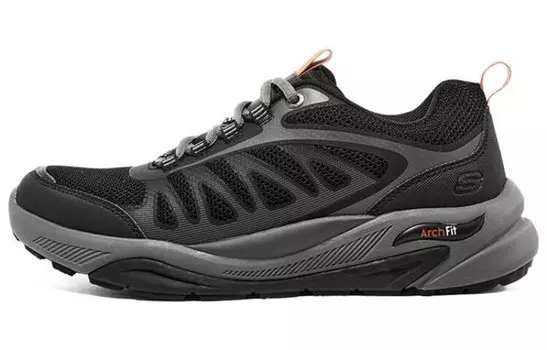 Skechers Arch Fit Lifestyle Shoes Men Low-top Black/grey
