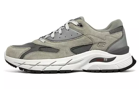 Skechers Arch Fit Lifestyle Shoes Men Low-top Gray