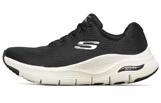 Skechers Arch Fit Lifestyle Shoes Women's Low-top Black/White