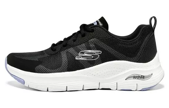 Skechers Arch Fit Lifestyle Shoes Women's Low-top Black/white