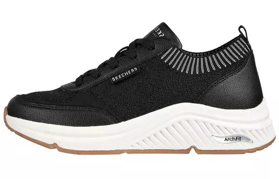 Skechers Arch Fit Lifestyle Shoes Women's Low-top Black/white