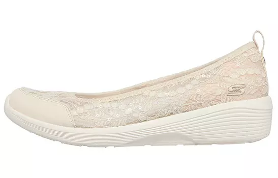 Skechers Arya Lifestyle Shoes Women's Low-top Beige