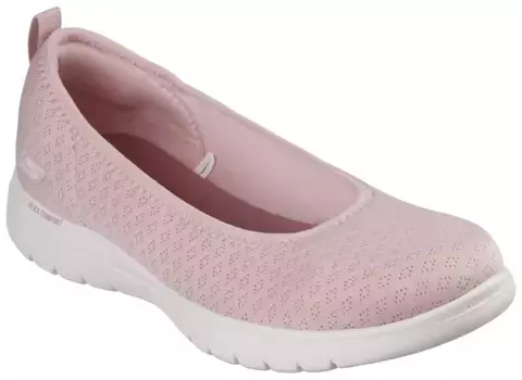 Skechers балетки "ON-THE-GO FLEX-SIENA", тапочки, слипоны, слипоны с удобным эластичным кантом, розовый