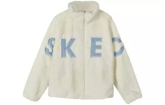 Skechers Бархатная куртка женская Marshmallow White/0074