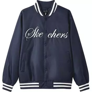Skechers Бейсбольная куртка Sports Life Collection мужская, темно-синяя
