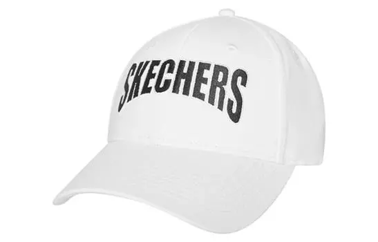 Skechers Бейсболка унисекс белые