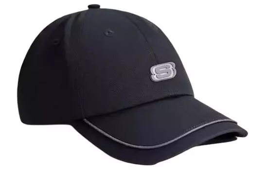 Skechers Бейсболка унисекс карбоново-черная