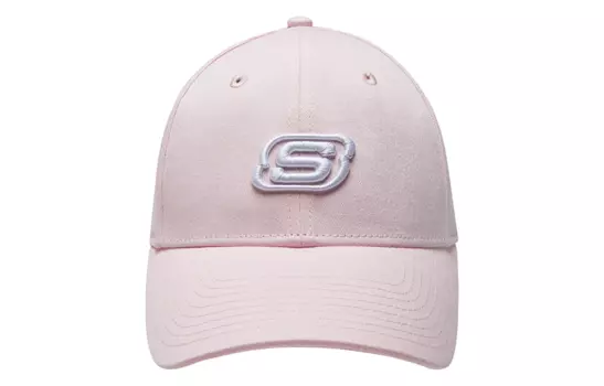 Skechers Бейсболка унисекс светло-розовая