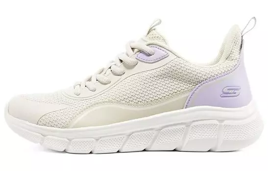 Skechers Bob"s Lifestyle Shoes Women's Low-top White/purple