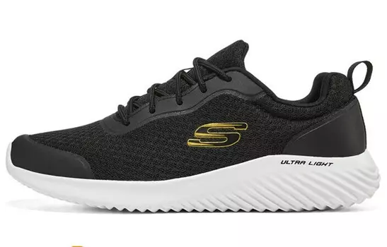 Skechers Bounder Lifestyle Shoes Men Low-top Black/white