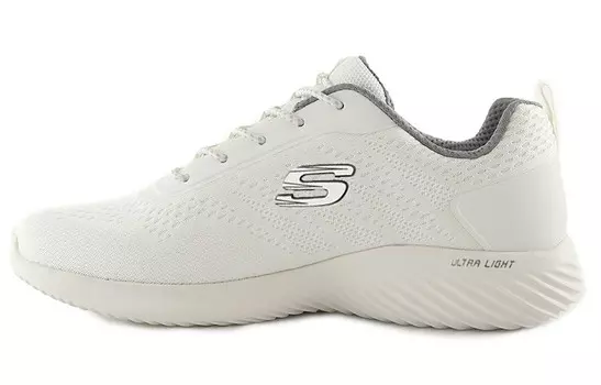 Skechers Bounder Lifestyle Shoes Men Low-top White