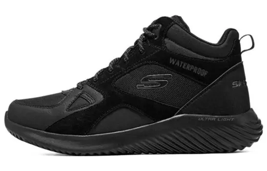 Skechers Bounder Lifestyle Shoes Men Mid-top Black