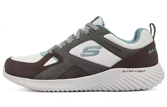 Skechers Bounder Series Lifestyle Shoes Men Low-top Grey/Blue