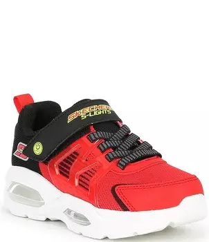 Skechers Boys' SLights: кроссовки Prismatrons с подсветкой (для малышей), красный