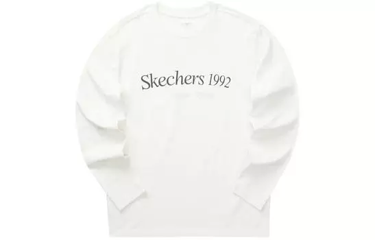Skechers Цветная футболка унисекс Marshmallow White